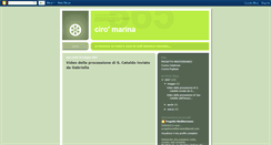 Desktop Screenshot of ciromarina.blogspot.com