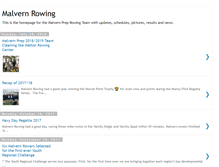 Tablet Screenshot of malvernrowing.blogspot.com