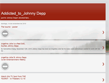 Tablet Screenshot of deppaddicted.blogspot.com