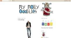 Desktop Screenshot of mymollyoddities.blogspot.com