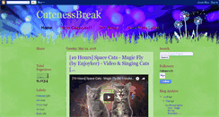 Desktop Screenshot of cutenessbreak.blogspot.com