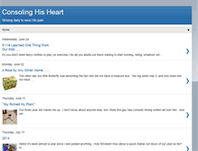 Tablet Screenshot of consolinghisheart.blogspot.com