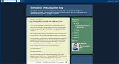 Desktop Screenshot of dantedog29.blogspot.com