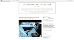 Desktop Screenshot of carandtruckremotes.blogspot.com