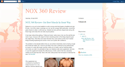 Desktop Screenshot of nox360review.blogspot.com