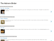 Tablet Screenshot of malvernbirder.blogspot.com