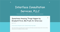 Desktop Screenshot of interfaceconsultativeservices.blogspot.com