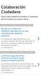 Mobile Screenshot of colaboracion-ciudadana.blogspot.com