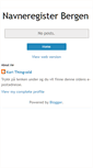 Mobile Screenshot of nr-bergen-hordaland.blogspot.com