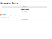 Tablet Screenshot of nr-bergen-hordaland.blogspot.com
