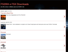 Tablet Screenshot of fs2004exdownloads.blogspot.com