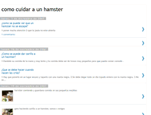 Tablet Screenshot of comocuidarunhamster.blogspot.com