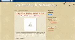 Desktop Screenshot of losreinosdelanaturalezajp.blogspot.com