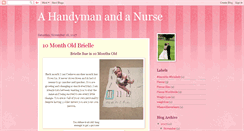 Desktop Screenshot of ahandymanandanurse.blogspot.com