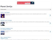 Tablet Screenshot of planet-zemlja.blogspot.com