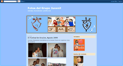 Desktop Screenshot of jovenesmisionerosdelcarmen.blogspot.com