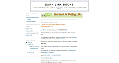 Desktop Screenshot of earnlinkbucks.blogspot.com