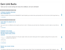 Tablet Screenshot of earnlinkbucks.blogspot.com