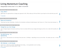 Tablet Screenshot of livingmomentum.blogspot.com
