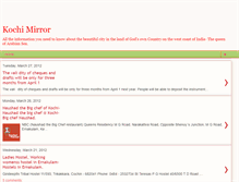 Tablet Screenshot of kochimirror.blogspot.com