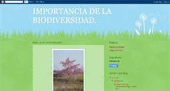 Desktop Screenshot of biodiversidadadmon1a.blogspot.com