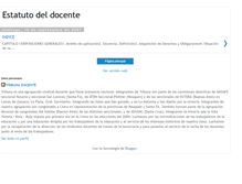 Tablet Screenshot of estatutodocente.blogspot.com