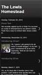Mobile Screenshot of lewishomestead.blogspot.com