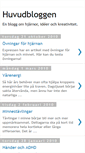 Mobile Screenshot of huvudbloggen.blogspot.com