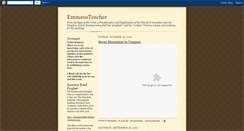 Desktop Screenshot of emmausteacher.blogspot.com