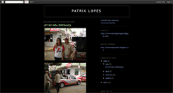 Desktop Screenshot of patriklopes.blogspot.com