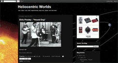 Desktop Screenshot of heliocentricworlds.blogspot.com