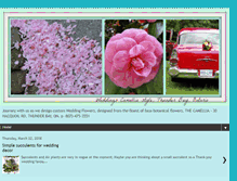 Tablet Screenshot of camelliasdreamweddings.blogspot.com