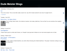 Tablet Screenshot of dudemeisterblogs.blogspot.com