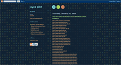 Desktop Screenshot of joycepill2.blogspot.com