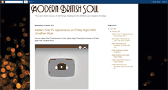 Desktop Screenshot of modernbritishsoul.blogspot.com