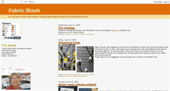Desktop Screenshot of fabricfan.blogspot.com