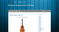 Desktop Screenshot of musical-instruments-cordoba.blogspot.com