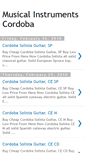 Mobile Screenshot of musical-instruments-cordoba.blogspot.com