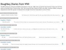 Tablet Screenshot of doughboydiaries.blogspot.com