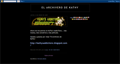 Desktop Screenshot of elarchiverodekathy.blogspot.com