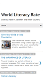 Mobile Screenshot of literacyratio.blogspot.com