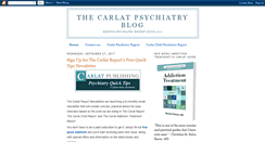 Desktop Screenshot of carlatpsychiatry.blogspot.com