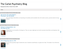Tablet Screenshot of carlatpsychiatry.blogspot.com