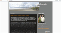 Desktop Screenshot of praiagrandenews.blogspot.com