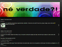 Tablet Screenshot of ne-verdade.blogspot.com