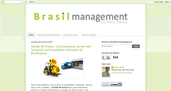 Desktop Screenshot of brasilmanagement.blogspot.com