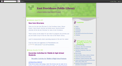 Desktop Screenshot of eplibraryteens.blogspot.com