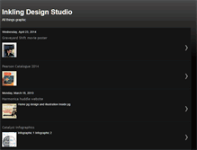 Tablet Screenshot of inklingdesign.blogspot.com