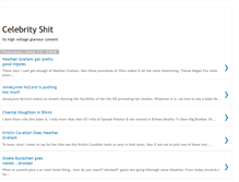 Tablet Screenshot of celebyshit.blogspot.com