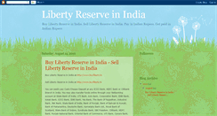 Desktop Screenshot of liberty-reserve-india.blogspot.com